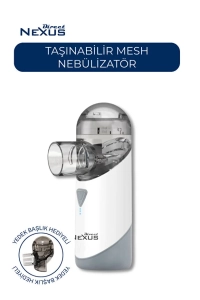  Şarj Edilebilir Taşınabilir Mesh Nebülizatör (Yetişkin & Çocuk)